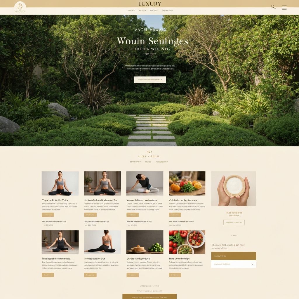 Wellness Spa - Site Prezentare